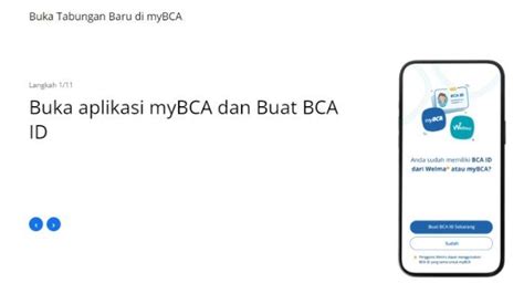 Cara Buat Rekening Bca Lewat Aplikasi Mybca Secara Online Ini