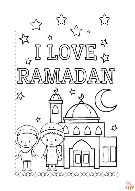 Disegni Ramadan Da Colorare Stampabili E Facili Gratis Per Bambini