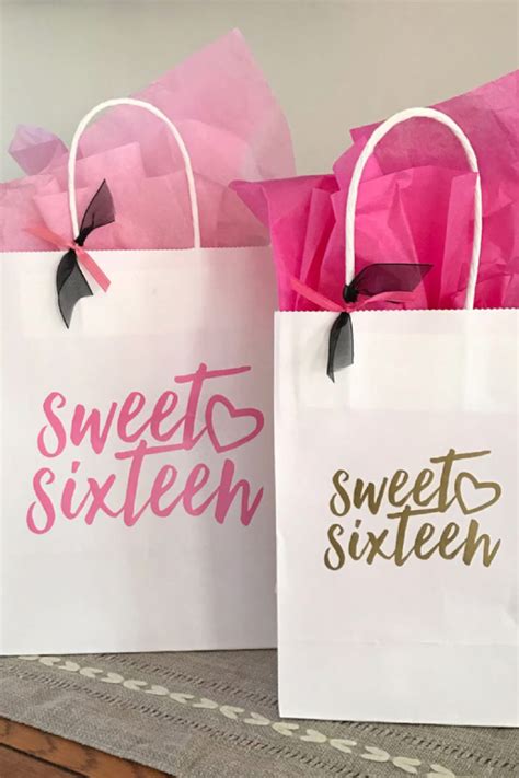 Sweet Sixteen Party Favor Ideas