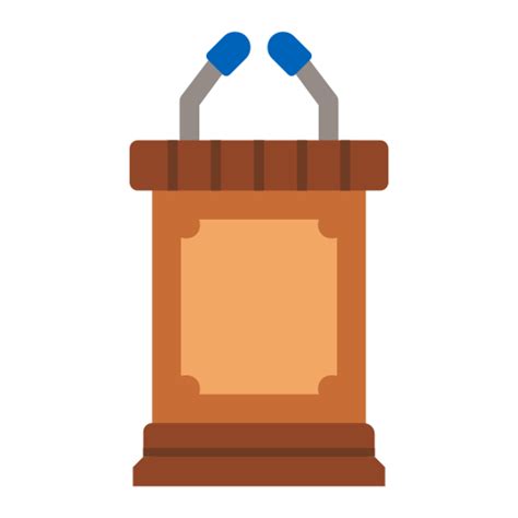 Lectern Generic color fill icon