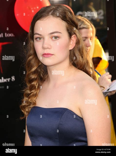 Celebrities Attend World Premiere Of It At Tcl Chinese Theater Featuring Megan Charpentier