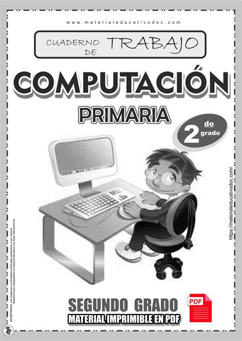 Cuaderno De Trabajo De Computaci N Grado Primaria