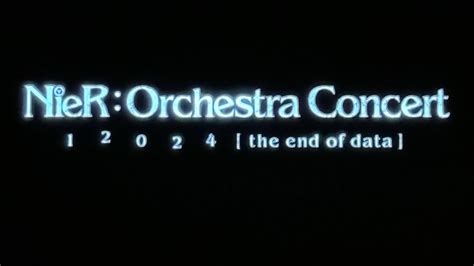 Nier Orchestra Concert Dallas TX Texas Trust CU Theater Snippets