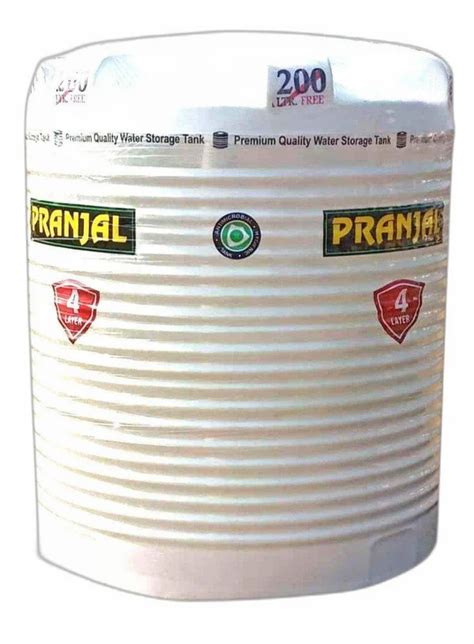 Lldpe Layer Water Storage Tank At Rs Piece Plastic Storage