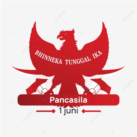 Feliz Cumplea Os Pancasila Junio Dise O Con Gradaci N Roja Garuda