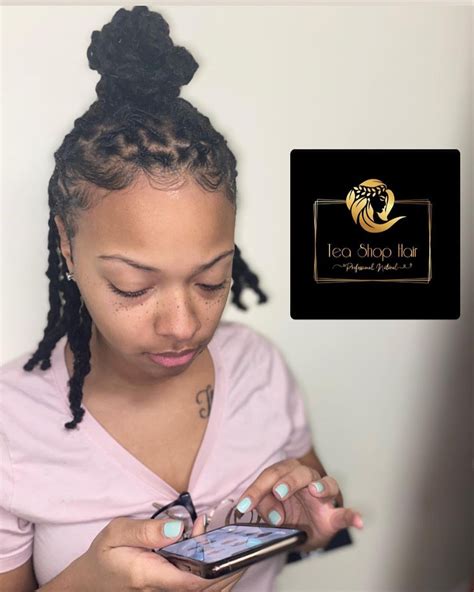 Tiara Johnson On Instagram “top Knot Rope Twists 3 Strand Twists On