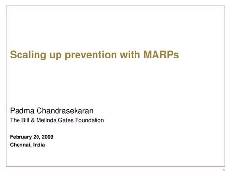 Ppt Scaling Up Prevention With Marps Powerpoint Presentation Free