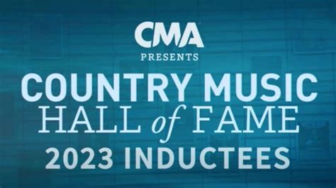 Country Music Hall Of Fame Names 2023 Class Of Inductees