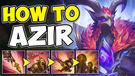 Rank 1 Azir Shares His Secrets To Carrying Full Azir Gameplay Youtube