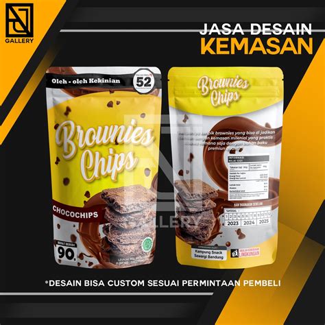 Jual Jasa Desain Kemasan Standing Pouch Packaging Label Branding Image