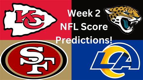 Week 2 Nfl Game Picks With Score Prediction Youtube