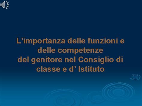 Limportanza Delle Funzioni E Delle Competenze Del Genitore