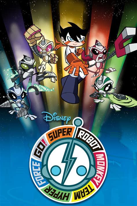 Super Robot Monkey Team Hyperforce Go Tv Series 2004 2006 Posters