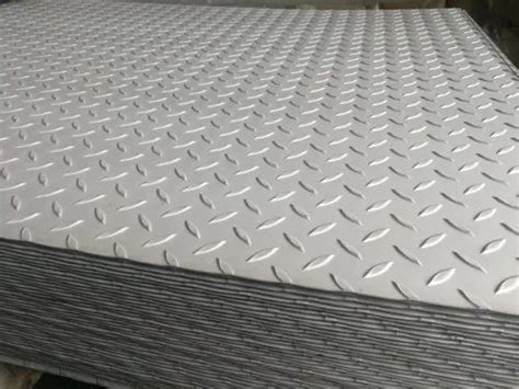 Stainless Steel Chequered Sheets At Rs 225 Kg Chequered Stainless