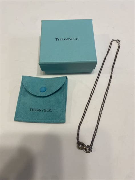 【やや傷や汚れあり】tiffanyandco ティファニー シルバーネックレス インフィニティー シルバー925の落札情報詳細 ヤフオク落札