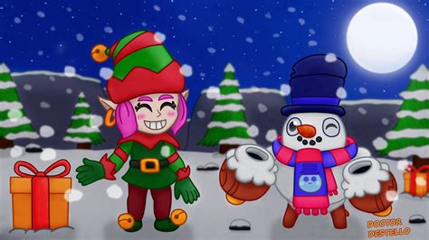 Brawl Stars Lil Helper Penny And Snowman Tick By Doctordestello On