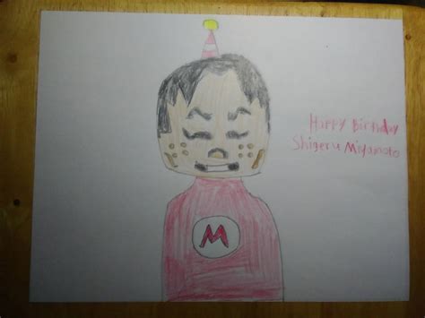 Happy Birthday Shigeru Miyamoto By Cecilartman On Deviantart