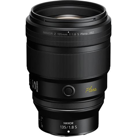 Nikon NIKKOR Z 135mm F 1 8 S Plena Lens 20123 B H Photo Video