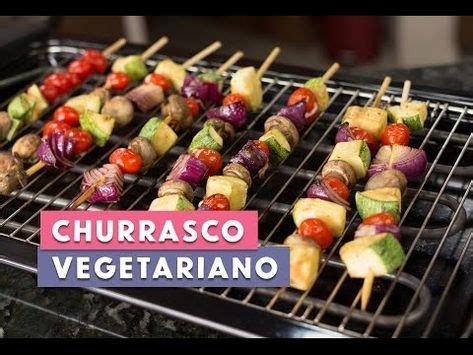 Espetinho Vegetariano Churrasco Galera Da Cozinha