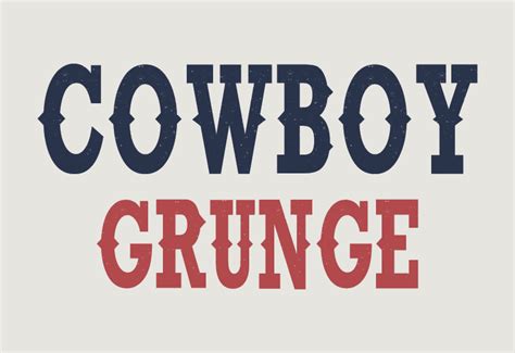 Cowboy Grunge Font (Serif Fonts) | by Cyberceleste | Apr, 2024 | Medium