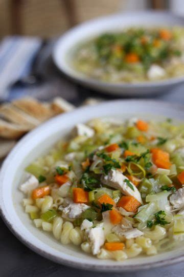 Chicken Macaroni Soup - Le Chef's Wife