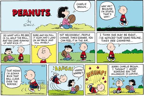 Charlie Brown's Greatest Misses: Every 'Peanuts' Football Gag Comic ...