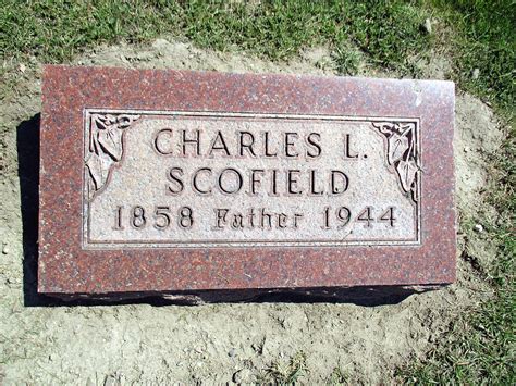 Charles L Scofield 1858 1944 Find A Grave Memorial