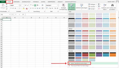 Verborgene Talente In Excel Als Tabelle Formatieren Der Tabellen Experte