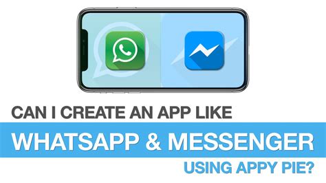 How Can I Create An App Like Whatsapp And Facebook Messenger Using Appy