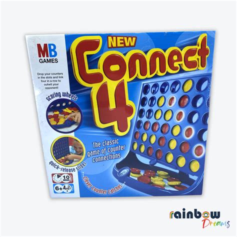 Connect 4 Board Game MB Games – Rainbow Dreams