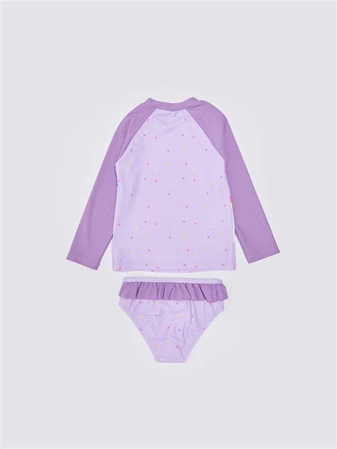 Printed Baby Girl Bikini Set S36028Z1 LSC S36028Z1 LSC LC Waikiki