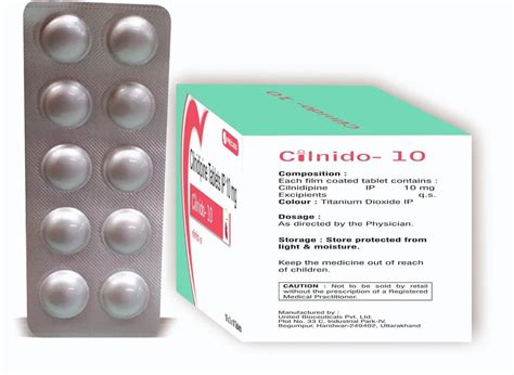 Mg Cilnidipine Tablets Precado At Rs Strip In Mumbai Id