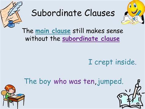 Ppt Subordinate Clauses Powerpoint Presentation Free Download Id5333847