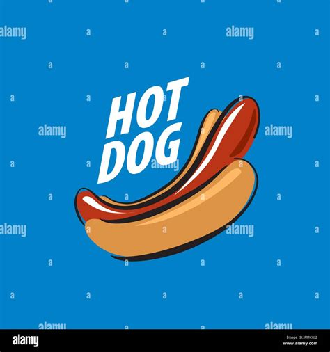 vector logo hot dog Stock Vector Image & Art - Alamy