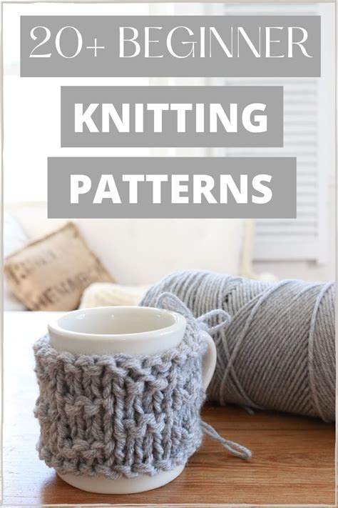 Easy Knitting Patterns For Beginners