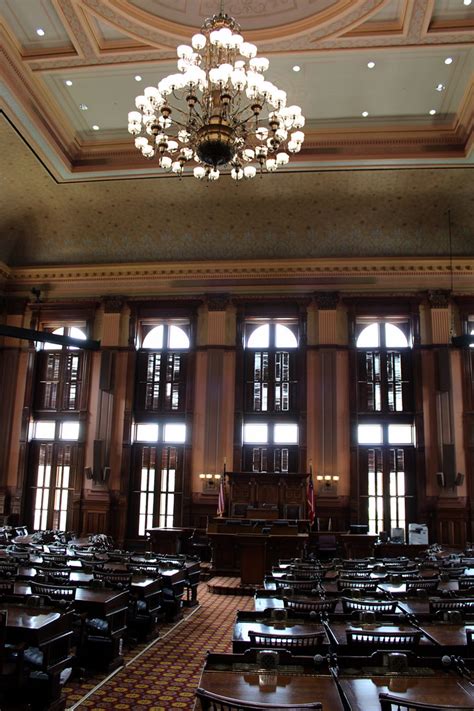 Atlanta Downtown Georgia State Capitol House Chamber A Photo On