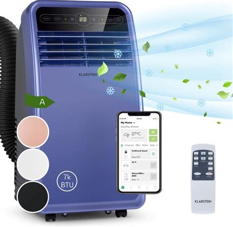 Klarstein Metrobreeze New York Smart Mobiele Airco Met Afvoerslang