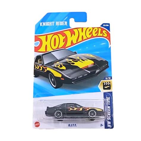 Hot Wheels Knight Rider K I T T Screen Time Scale Model Lazada PH