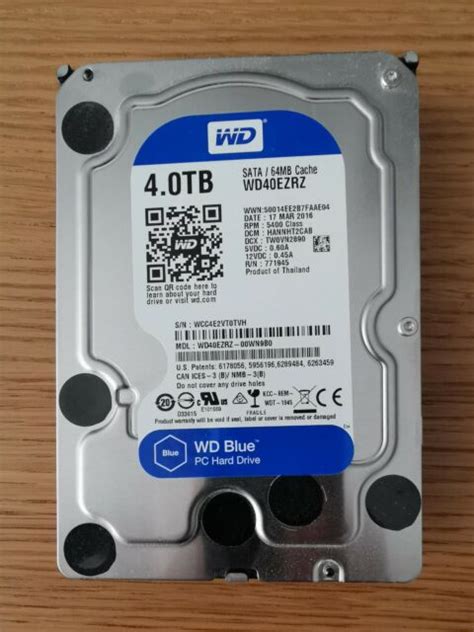 Wd Wd Ezrz Blue Tb Inch Pc Hard Drive Tb Sata Mb In Hd For