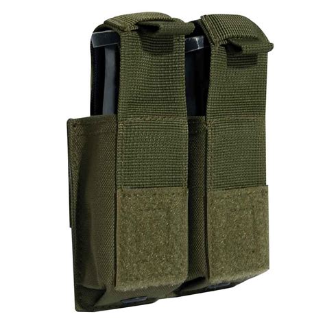 Molle Compatible Double Pistol Mag Pouch With Insert By Rothco