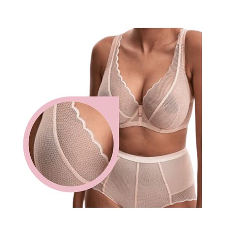 Biustonosz Alles Chita M PLUS bralette beż Bra story