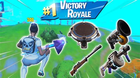 Hitting Insane Trickshots With Hunting Rifle In Season Fortnite