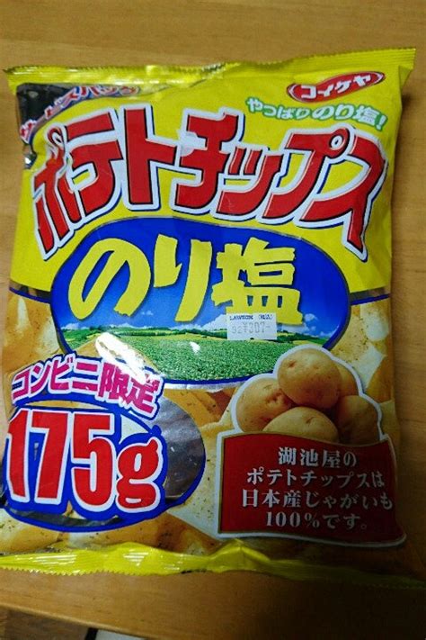 国産品 湖池屋 ポテトチップスのり塩 60g Plus