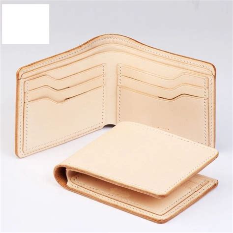 Male Bi Fold High Quality PU Leather Wallet For Gents Brown Card