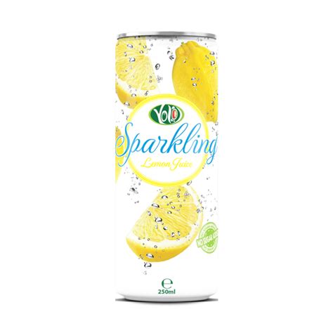 Sparkling Water With Fresh Lemon Flavor Oem Aloefield Beverages Co Ltd