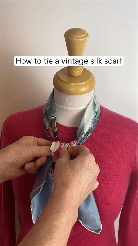 How To Tie A Square Silk Scarf Ways Artofit