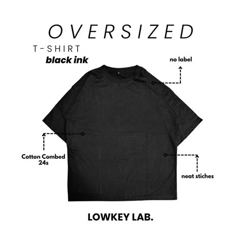 Jual Baju Kaos Oversize Oversize T Shirt Cotton Combed 24s High