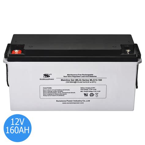 Lead Acid Gel Batteries 12V 160ah Valve Regulated Rechargeable Battery