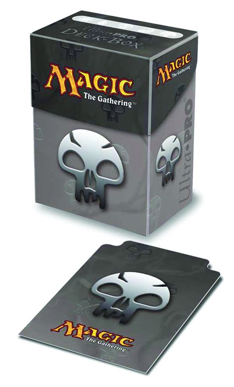 DEC091544 UP MTG MANA DECK BOX BLACK Previews World