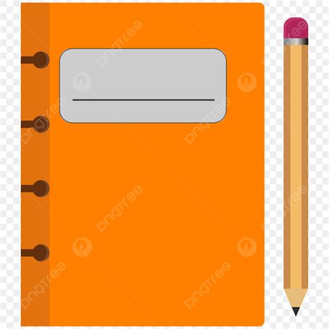 Gambar Buku Dan Desain Pensil Untuk Sekolah Anak Anak Book Pensil